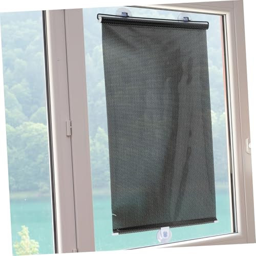 GLEAVI Persianas sin Taladro con Ventosas para Ventana, Oscurecimiento Completo, PVC Lavable, Privacidad y Fácil Instalación en Casa y Coche