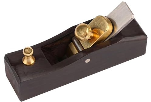 Pialla smussata per legno, lama in acciaio ad alta velocità, strumento di rifilatura compatto per lucidatura e smussatura, 8,1 x 2,3 x 2,3 cm