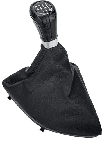 Fit4drive ORIGINAL 25118036624 Schalthebel Schaltknauf 6 Gang für BMW E81/E82/E87/E88 Schaltsack Schaltmanschette