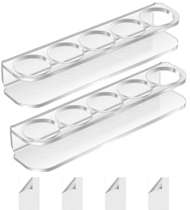 Small Portez pour le réfrigérateur, support de mur de réfrigérateur de | 5 emplacements Organisateur de réfrigérateur, étagère en bouteille