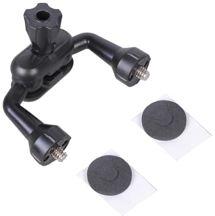 1/4 20 Gewinde-Kamera-Halterungsadapter, 12 cm, Metall-Hybrid-Anschluss für Action-Kameras, Smartphone-Klemmen, Mikrofonstative, Adapterstange