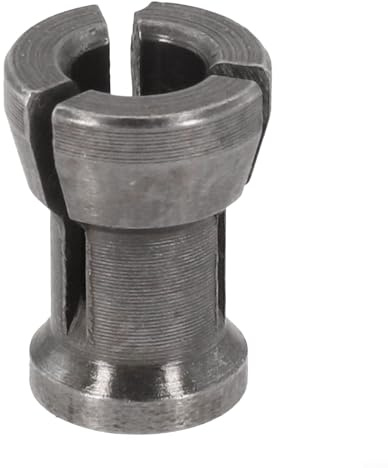 Sawhamale Mandrino pinza per fresatrice elettrica, in acciaio al carbonio, adattatore per fresa e fresa elettrica (6,35 mm), 1/3 pezzi da 6,35 mm