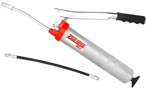 ZEELINE BY MILTON Grease Gun, 10,000 PSI Heavy-Duty Lever Action Pistol Grease Gun (ZEHD4)