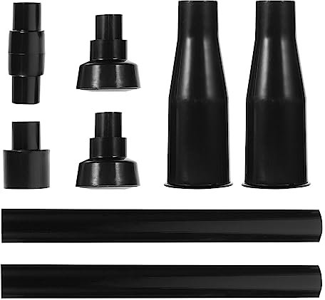 Fountain Nozzle Heads: 8 Pcs Nozzle Kit for Pond Pumps Small Fountain Nozzle Heads Kit for for Garden Submersible Pumps Pond Aquarium Fish Tank and Pool (Black)