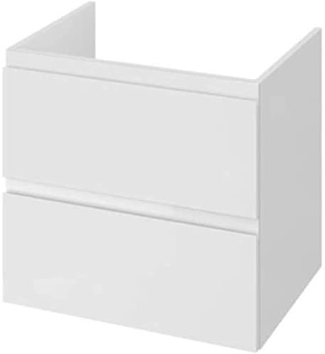 VBChome Badmöbel Unterschrank 60 cm weiß Slim Moduo