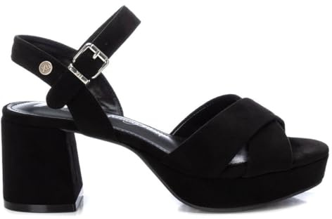 XTI Sandales 142359 Noir -Hauteur du Talon 7cm