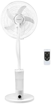 KASANOVA Ventilatore Senza Fili con nebulizzatore Combi