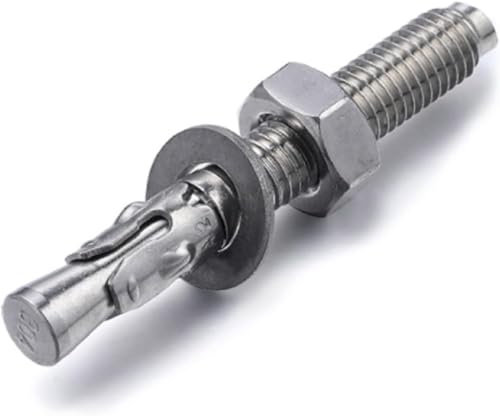 Spreizdübel, Autoreparatur-Dehnschrauben aus Edelstahl 304, Kletternägel mit innerem Zug, spezielle Dehnschrauben for Aufzüge, Autoreparaturschrauben, M6(M8*60[3pcs])