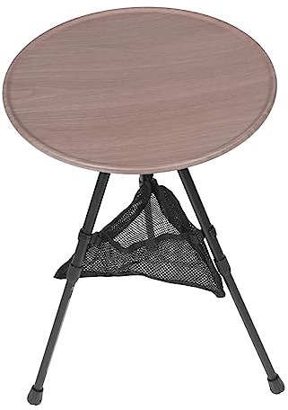 PRETYZOOM Grilltische Für Draußen Tragbarer Outdoor-campingtisch Runder Aluminium-klapptisch Für Strandgrill