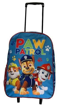 Trolley Paw Patrol 40x30x13 – Sac à Roulettes Disney – Pratique et Stylé – Größe Einheitsgröße – Blau