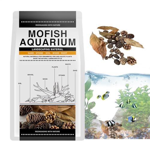 Natürliche Erlenzapfen Für Aquarium – -Senkung & Wasserpflege | Bio-Filter Aquarium-Zapfen, Garnelenfreundliche Aquaristik-Dekoration, Fischaquarium-Wasseraufbereiter Für Gesunde Aquarienumgebung