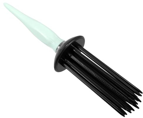 minkissy Leichter Haarstylingkamm Mit Antistatischem Design Für Natürliches Volumen Und Glattes Finish Passend Für Einsatz Mit Lockenstab Und Haartrockner Für Hause Und Unterwegs