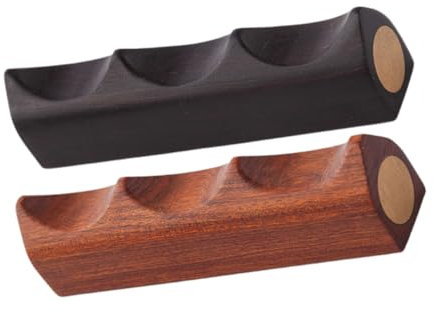 DIYEAH 2stücke Teiliges Holz Pinselhalter Stifthalter Mit Eleganter Minimalistischer Optik Langlebig Und Leicht Zu Reinigen Geeignet Für Kalligraphie Malpensel Im Büro Zuhause Und Schule