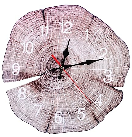 TOGEVAL da Parete Silenzioso in con Annuali Design Moderno e Semplice Decorazione Murale Industriale Regalo per Inaugurazione Casa