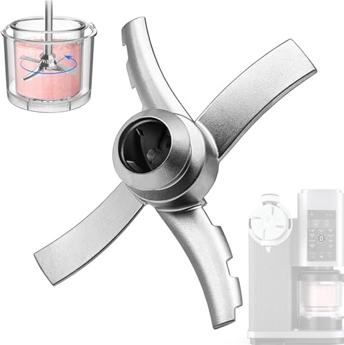 Ersatz-Paddel Klinge Kompatibel mit Ninja CREAMi Scoop & Swirl Eismaschine NC701EU NC700 NC701 NC701Q Serie, Ersatzklinge für Ninja Swirl by Creamy Blade Paddle Zubehör Ersatzteile