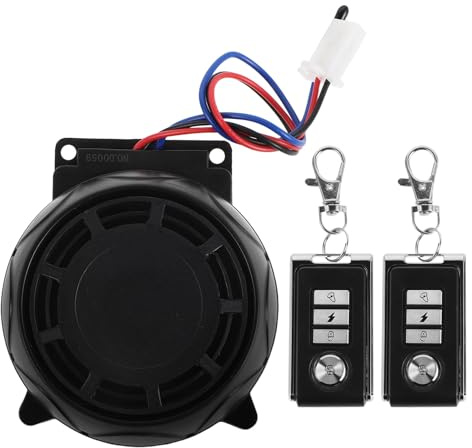 Alarma de Seguridad para Motocicleta con Arranque Remoto y Control | Consumo, Efecto Visual y Sonoro, Uso Exterior y Aparcamientos Públicos, para Ebikes y Motos