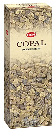 WLM Räucherstäbchen Hem Copal, 6 Sets à 20 Stäbchen, insgesamt 120 Stäbchen