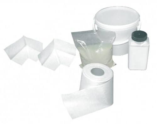 Kit d'étanchéité pour receveur à carreler en silicone blanc de la marque Jackon