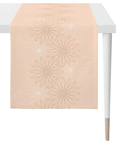 APELT Tischläufer Loft Style 1712 48x140 zartes apricot