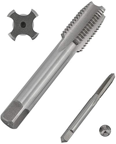 Corintian HSS Gewindebohrer Gewindeschneider Form D, Ø M1 - M24 – Universeller Einschnittgewindebohrer für Sack- & Durchgangsloch