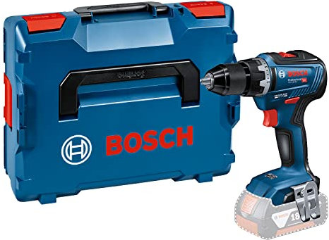 Bosch Professional 18V System Akku Bohrschrauber GSR 18V-55 (max. Drehmoment 55 Nm, 1.800 min⁻¹, inkl. L-BOXX, ohne Akku/ Ladegerät)