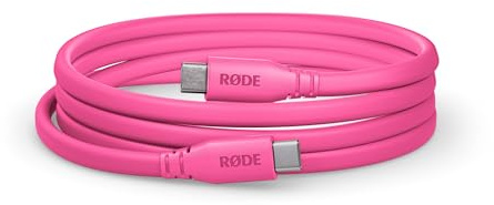 RØDE SC17 USB-C to USB-C Flat Cable (1.5m, Pink)