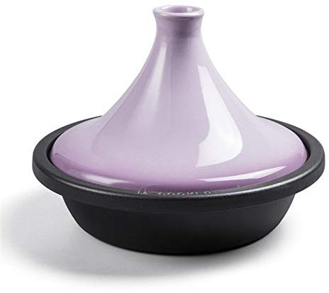 OQHAIR Pentola per Cottura Casseruola in Ceramica Smaltata Pentola in Ghisa Pentola in Argilla Pentola per Zuppa di Riso Smaltata Pentola per Stufato Stufa Universale (Colore : Purple, di