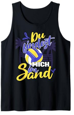 Beachvolleyballer Findest mich im Sand Tank Top