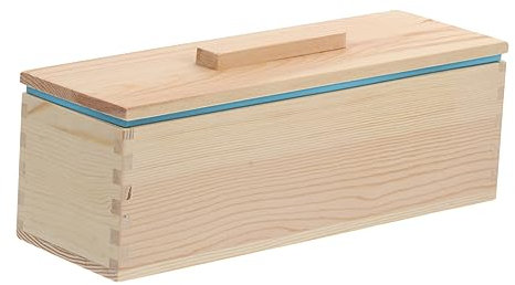 Tofficu Selbstgemachte Seifenform Holzseifenformkasten Multifunktions-seifenherstellungswerkzeug-set Schmelz- Und Gießseifenformen