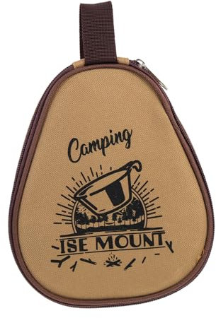 Cabilock Große Wasserdichte Bestecktasche Für Camping Oxford Outdoor Bowl Bag Geräumiger Besteckorganisator Tragbarer Beutel Für Picknick Und Freizeit