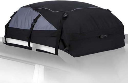 Bolsa Portaequipajes Techo Coche (792 litros). Bolsa Techo Coche Impermeable Hecha de Oxford 600+Interior PVC, Flexible con 6 Correas para Instalación en Autos con o sin Baca. (160x110x45cm)