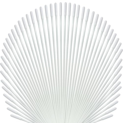 Baisdan 50 varillas flexibles, banderas de adoración de 43 pulgadas, varilla flexible flexible para bandera de baile de adoración y alabanza