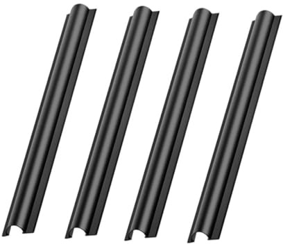 Homoyoyo 4 Pcs Car Cable Clips Adhesive PVC Wire Cord Holders Cable Management Organizers for USB Audio Headphones Compatible with Smooth Surfaces