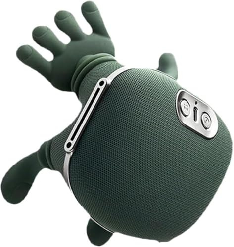 Bionic Heated Massager Master, Tissue Shiatsu Electric Massage for Shoulder,Massage Neck with 4D Kneading, Ergonomic Hand-Like Design for Deep Tissue Pain Relief (Green)