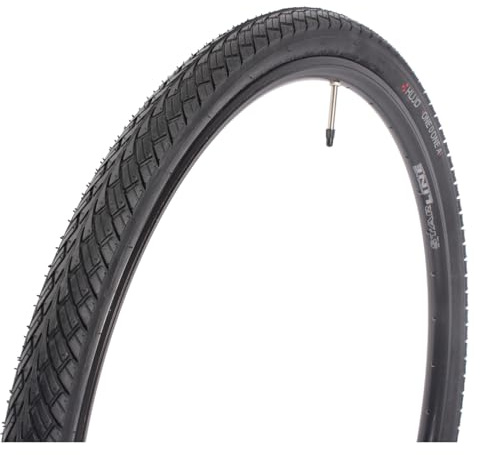 Kujo One 0 One A 28 pulgadas 700 x 38C - Neumático de bicicleta - 0,70 kg - 40-622 ETRTO - 22 TPI - Neumático de alambre - Negro - City & Trekking