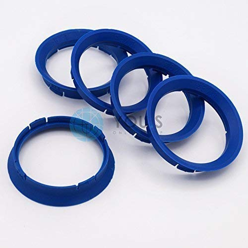 5 x ZENTRIERRINGE DISTANZRING für ALUFELGEN FZ05 63,3-57,1 mm CMS, DBV, Proline Wheels, Schmidt Revolution