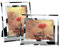 PETAFLOP Fotorahmen 10x15 Glas Bilderrahmen Foto Rahmen Hochzeit Familie 2er Set