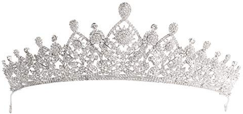 Hochzeits-Diadem mit kubischem Zirkonia, Krone, Haarschmuck CH10003