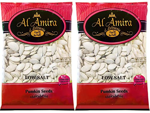 Al Amira Nuts - Low Salt Pumpkin Seeds, 300g (2 PACK)