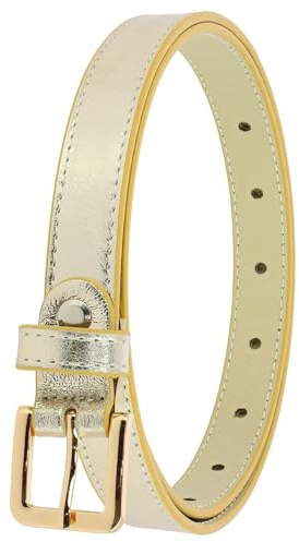 FASHIONGEN - Damengürtel aus echtem italienischem Leder, 2 cm Breite, LINDA