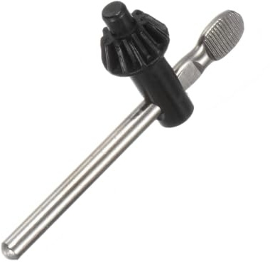 Heyiarbeit 1Pcs Drill Chuck Key, 3-16mm Capacity 21mm Gear 8mm Dia Pilot Spanner Chuck Key