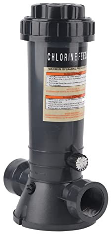 Chlorinator Für Pool, Automatischer Inline-Chlorinator Für Pool, Freistehender Automatischer Chlorinator Für Den Einbau in Den Pool, Chlorzuführung, Chemikalienspender, Schwimmbadausrüstung