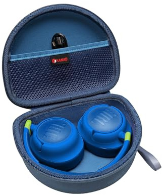 XANAD Kinder Kopfhörer Tasche für JBL Junior Kopfhörer (Blau) | Schutzhülle für JBL JR 470 NC / 460 NC Bluetooth Kopfhörer On-Ear Headphone Case