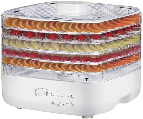 NUANYI Máquina eléctrica portátil del deshidratador de la Fruta de la Comida de la encimera con el termóstato Ajustable
