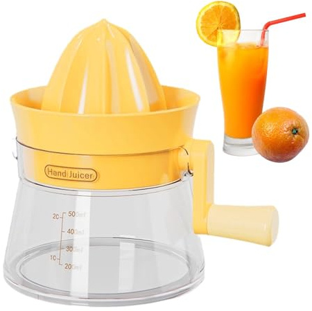 Presse-agrumes manuel – Presse-citron domestique, presse-fruits | Presse-agrumes à manivelle r oranges, citrons, extracteur de jus manuel permettant d'économiser du travail r céleri, pommes, pas