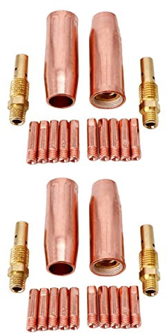 Sefdrert Schweißbrenner-Zubehör-Set für Mini/1 & Magnum 100 l Schweißdüsenspitzen-Set, 28-teilig