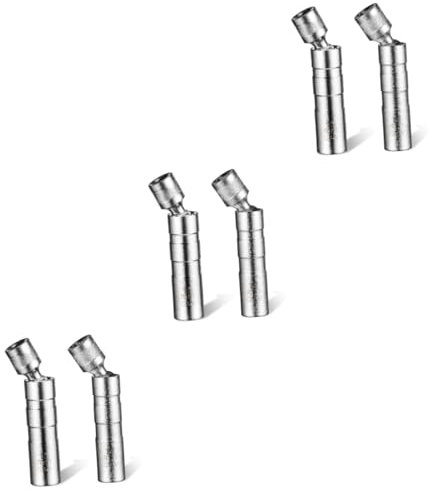 Mobestech 6stücke Zündkerzenschlüssel Aus Mit Magnet Universelles Werkzeug Für Zündkerzeninstallation Und Entfernung Geeignet Für Verschiedene Fahrzeugmodelle Und -reparaturen