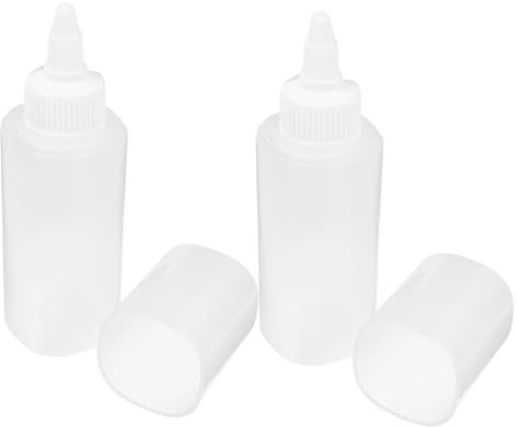 Amosfun 120 Ml Quetschflaschen Für Soßen Kunststoff Ideal Für Senf Ketchup Öl Und Salatdressing