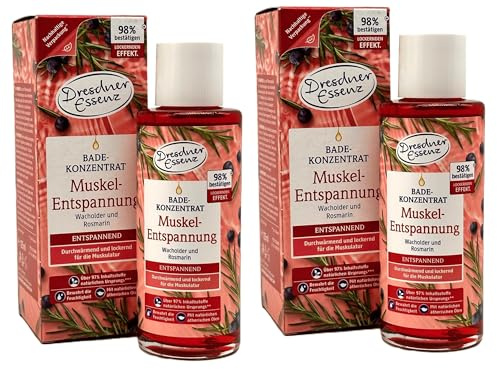2er Pack Dresdner Essenz Badekonzentrat Muskel-Entspannung 2 x 125ml