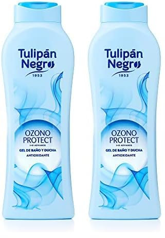TULIPÁN NEGRO, GEL DE BAÑO OZONO PROTECT 650ML (Paquete de 2)